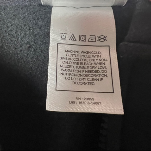 Disney Parks Minnie Mouse Black Hoodie with Red Accents and Minnie ears XL - Picture 8 of 8